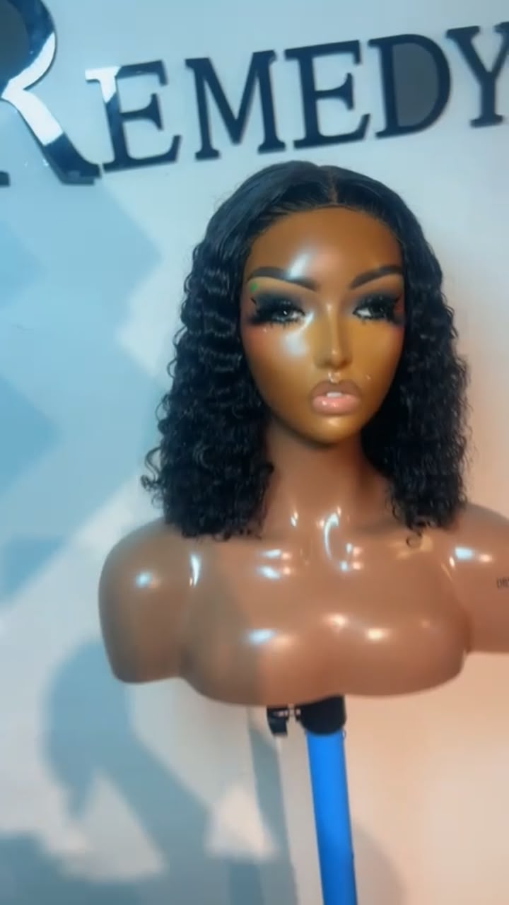 A wig transformation by Ella's Signature