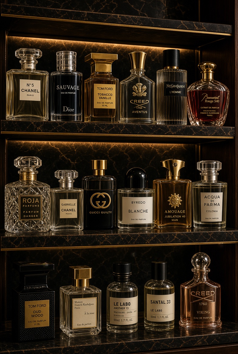 J Fragrance perfume collection