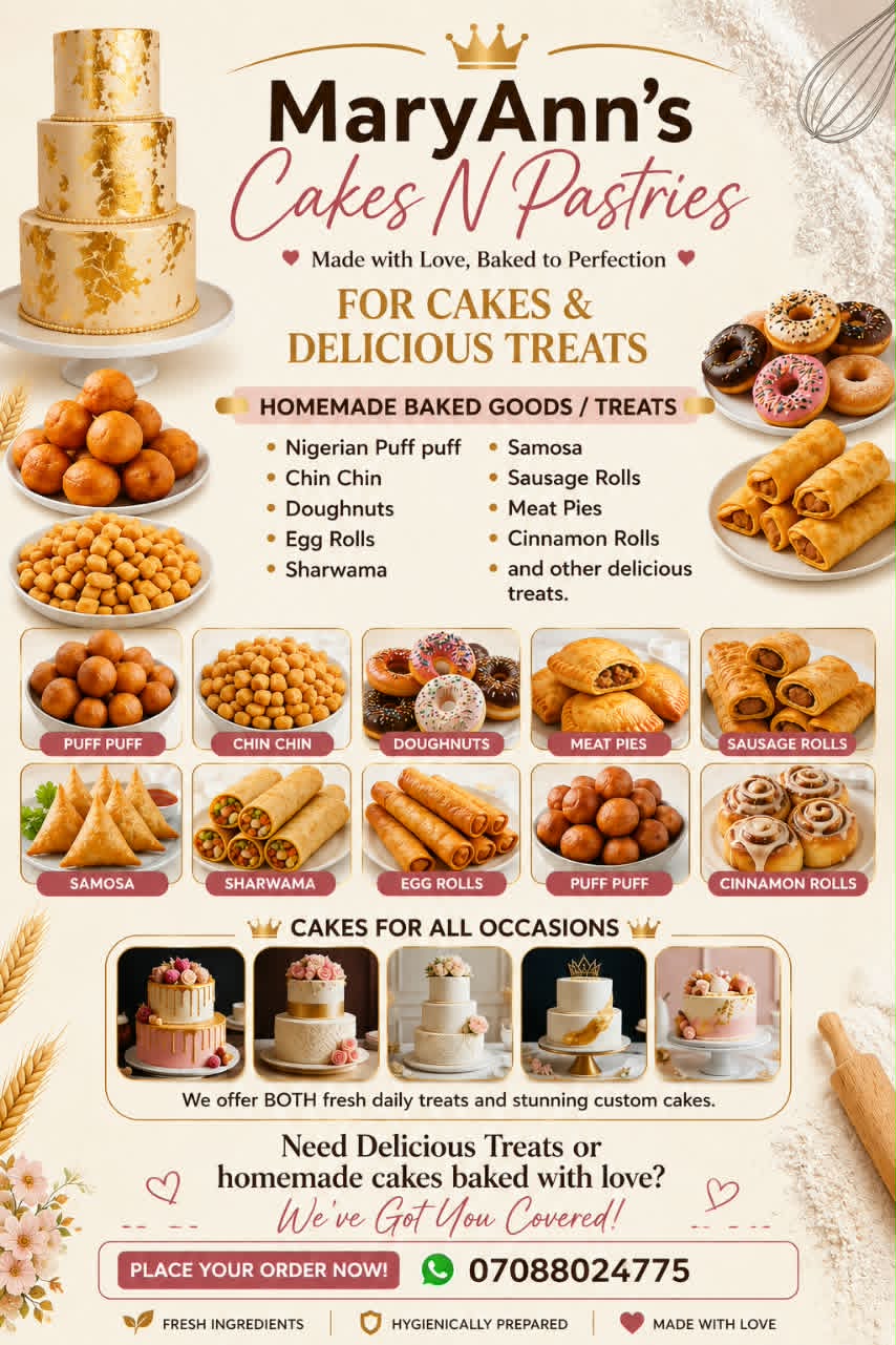 Maryann's Cakes and Pastries