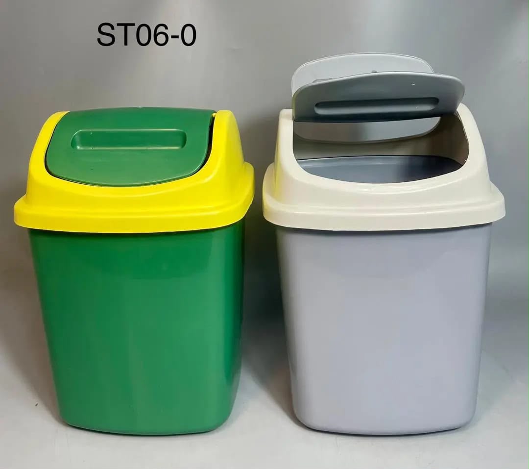 Swing-Lid Waste Bin