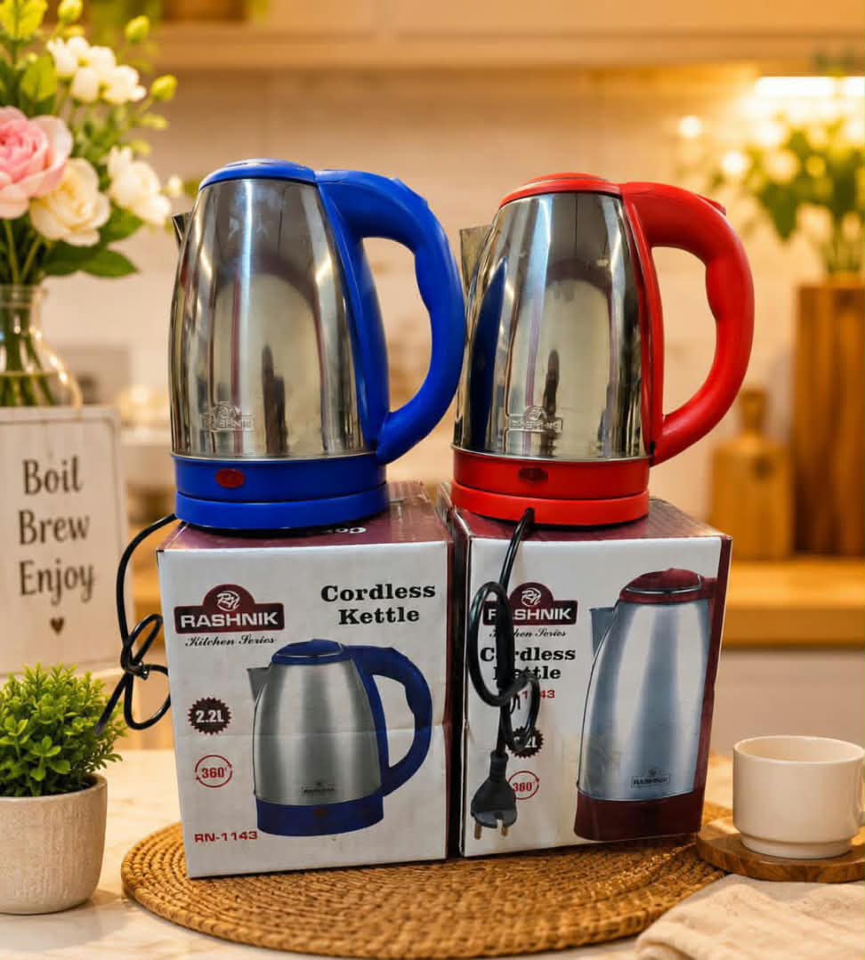 Rashnik Cordless Kettle 2.2L