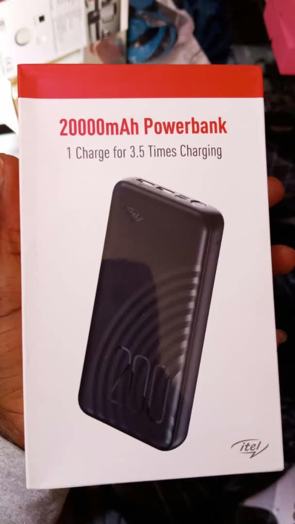 itel 20,000mAh Power Bank