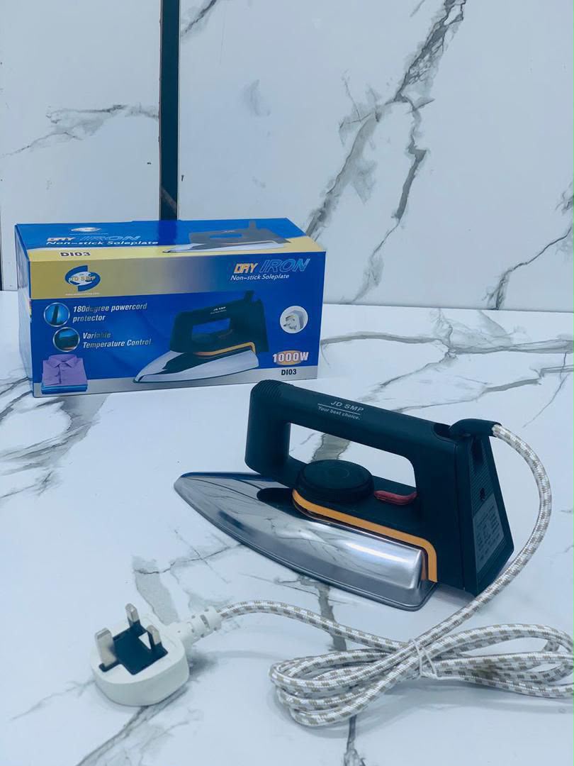 Dry Iron 1000W (Black)