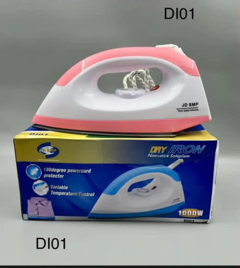 Dry Iron 1000W (Pink)